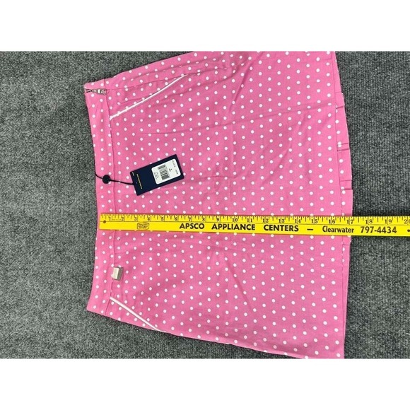 NWT Ralph Lauren Skort Womens Size 8 Printed Stretch Cotton Blend Polka Dot Golf - Picture 8 of 10